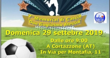 1° Memorial di Calcio "Don Guglielmo Alessio"